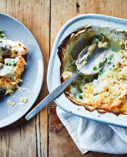 Low-carb fish pie