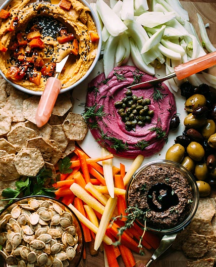 Velvety Roasted Garlic & Butternut Dip with Sesame
