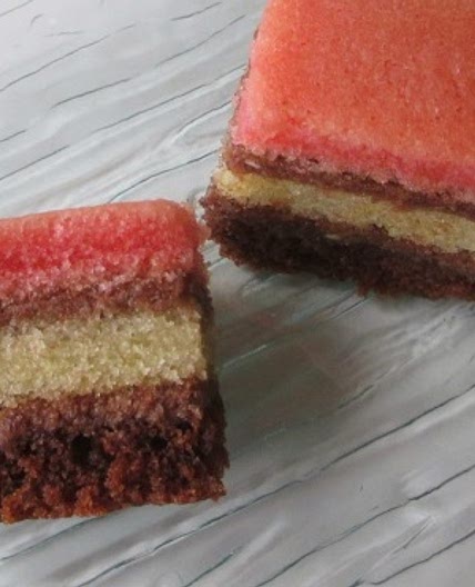 Colorful cubes recipe - Balkan Food Recipes