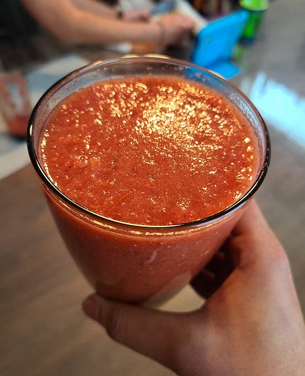 Tomato Carrot meal Replacer Smoothie