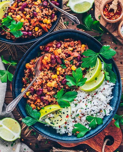 Veganes Chili sin Carne