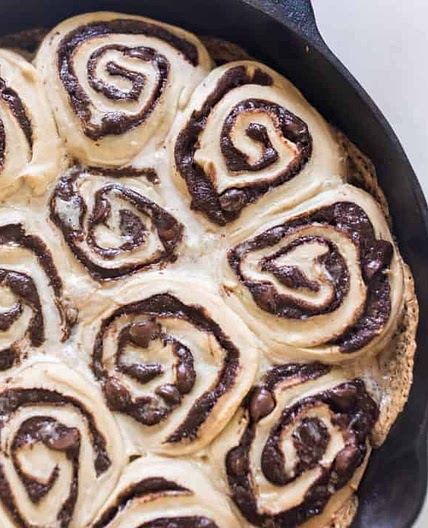 Sourdough Chocolate Rolls