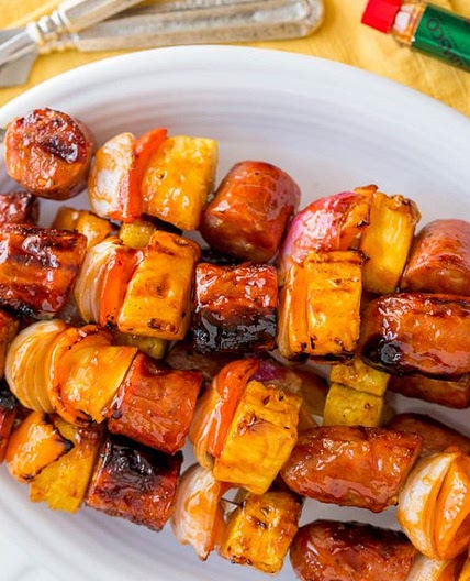 Brochettes de brunch au sirop d’érable