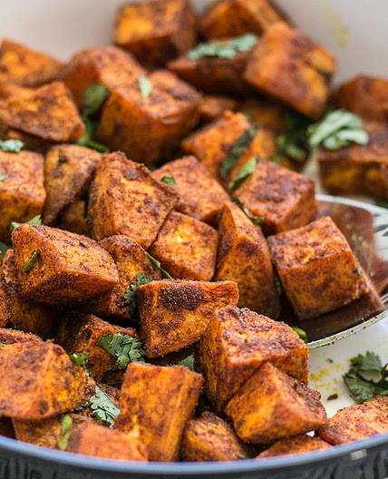 Patates douces épicées à la marocaine