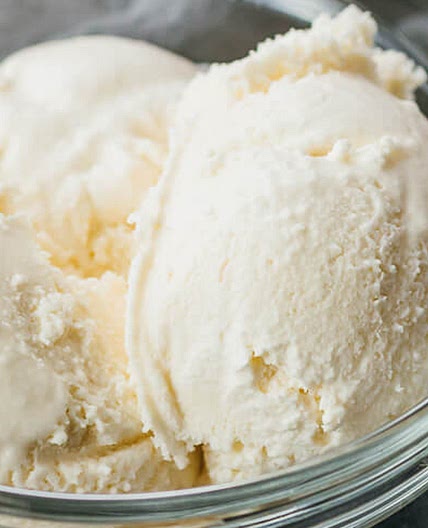 Crème glacée maison pour la diète cétogène
