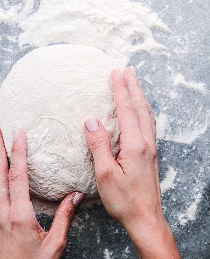 pâte à pizza sans pétrissage (à préparer la veille)