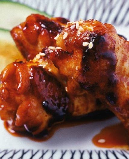 Perlhuhn-Teriyaki