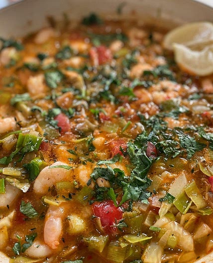 Prawn Bouillabaisse 
