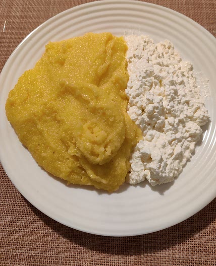 Polenta with cheese