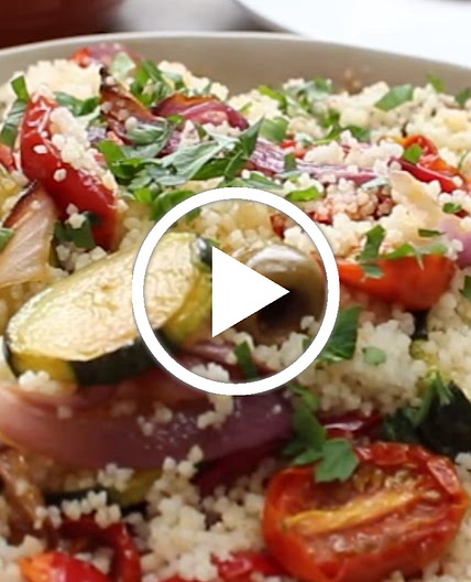 The Ultimate Roasted Vegetable Couscous