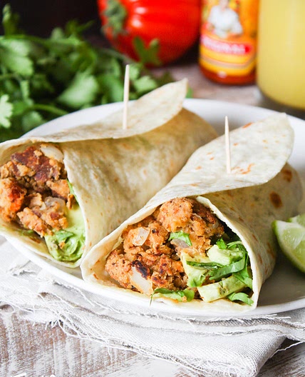 Easy Chickpeasy Breakfast Burritos
