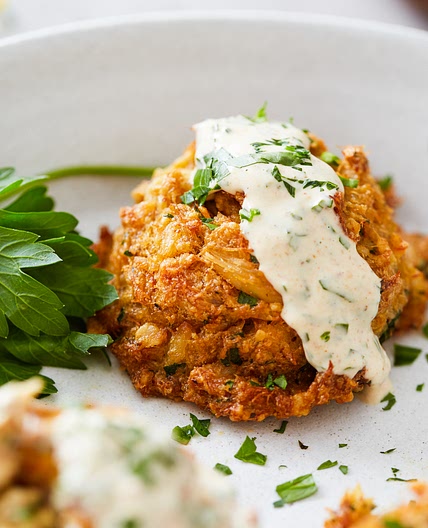 Best Ever Grain-Free Crab Cakes with Dijonnaise