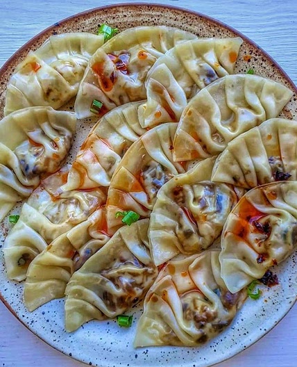 Steamed Dumplings by @truffleandtoast