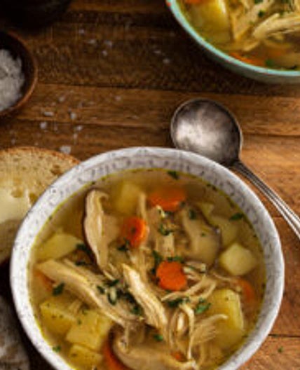 Healing Instant Pot Chicken Soup