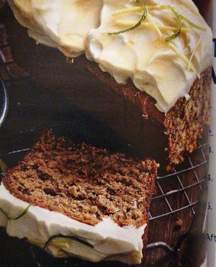 Ginger, date & oat loaf