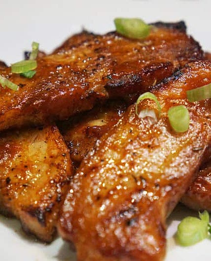 BBQ Pork Belly Strips