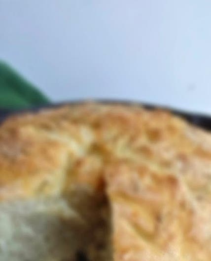 No-Knead Skillet Bread