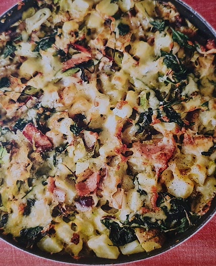 LEEK and BACON TARTIFLETTE