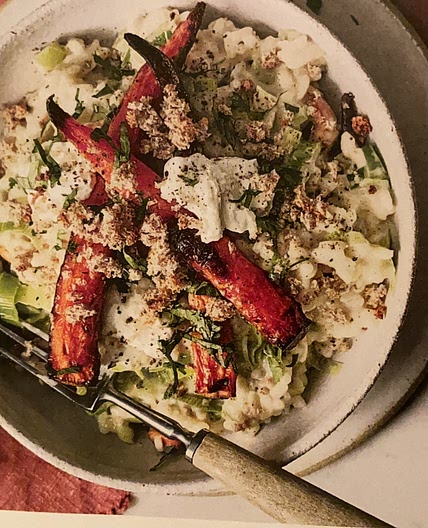 ROASTED CARROT RISOTTO