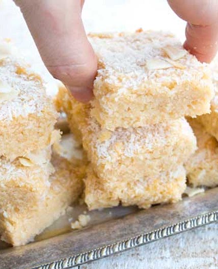 Keto Coconut Blondies