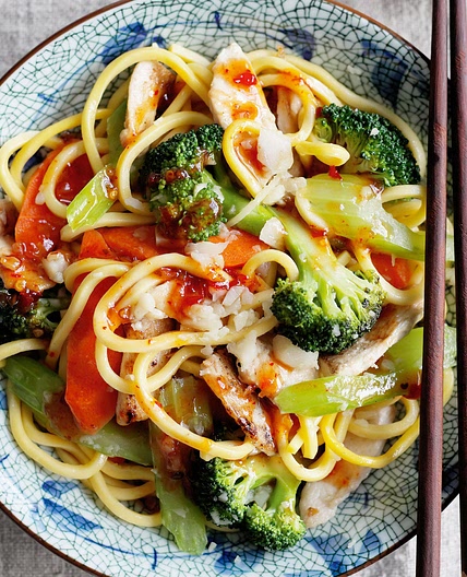 Chicken mee goreng