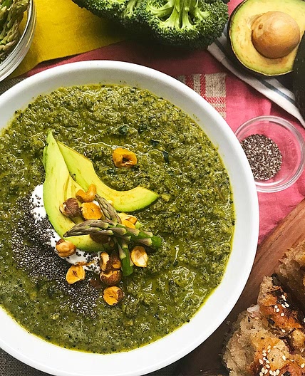 Healthy And Hearty Green Super Soup Recipe by Tasty