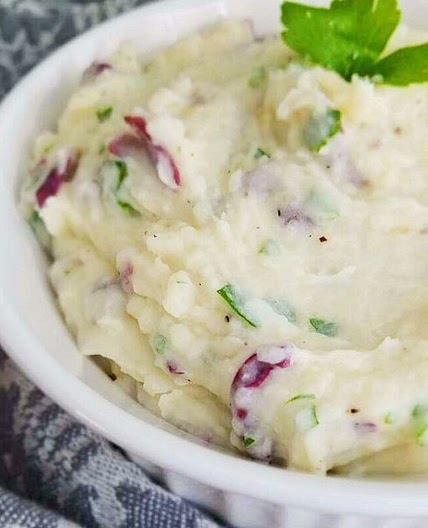 Garlic Redskin Mashed Potatoes