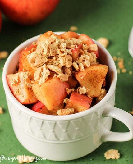 2 Minute Apple Pie Crunch