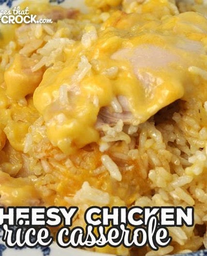 Cheesy Chicken Rice Casserole - Oven Recipe