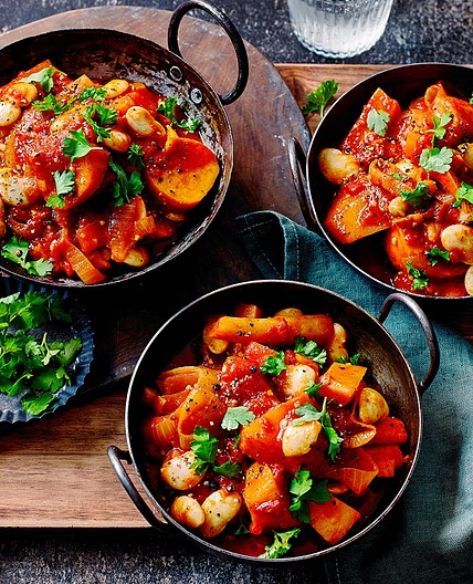 Winter root vegetable tagine