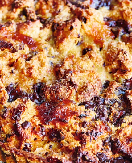 Bonkers Bread & Butter Panettone Pudding Tart