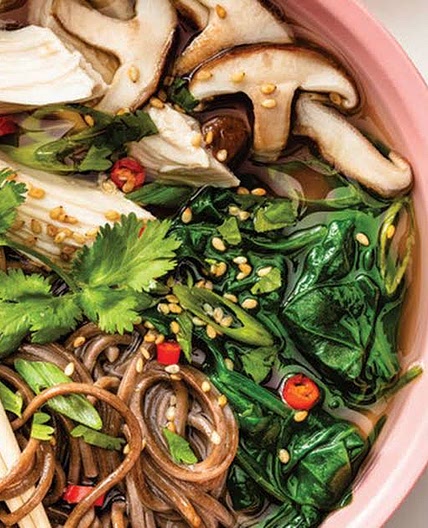 Ramen-Style Ginger Chicken Noodle Soup Recipe | Yummly