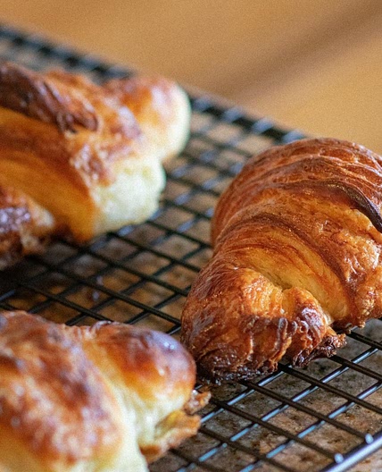 Classic Croissant + Pain au Chocolat