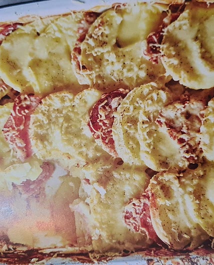 BACON, ONION and POTATO BAKE