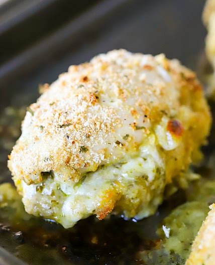 Pesto Stuffed Chicken