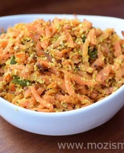 Carrot Thoran / Carrot Stir-fry
