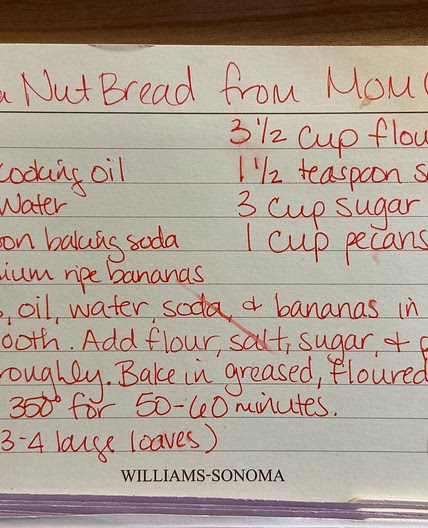 Banana Nut Bread