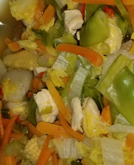 Chinese Chicken Vegetable Soup