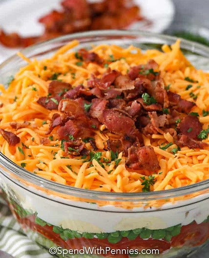 Overnight Layered Salad