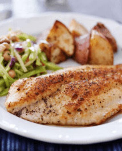 Air Fryer, Lemon and Herb Tilapia