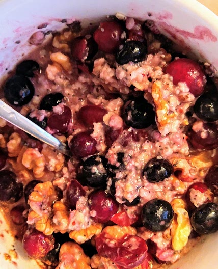 Blueberry Cranberry Oatmeal