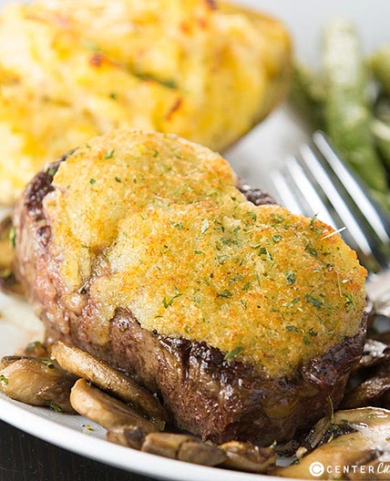 Parmesan Crusted Steak