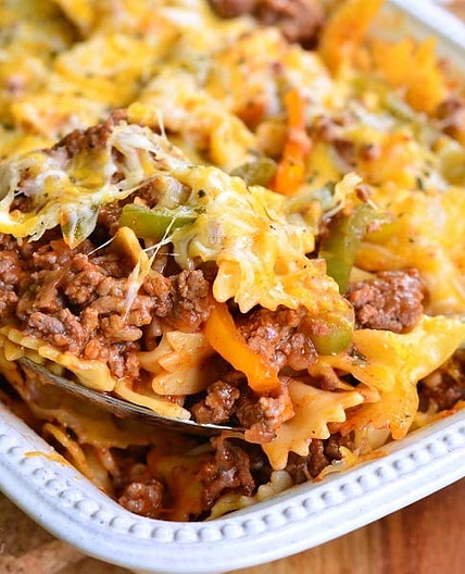 Stuffed Peppers Pasta Casserole