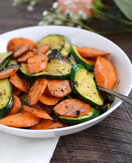 Sauteed Zucchini and Carrots