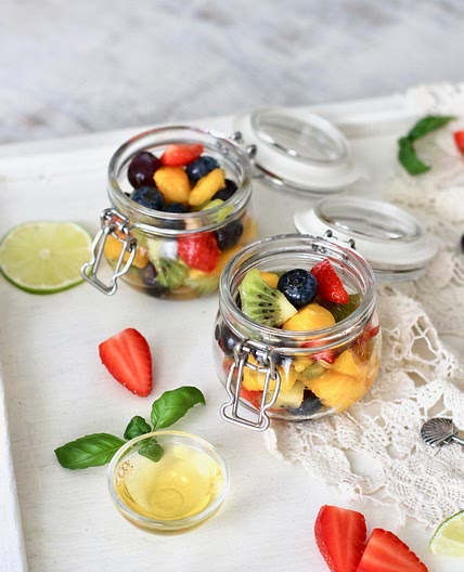 Sweet Lime Summer Fruit Salad