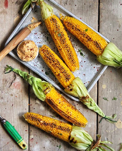 Grilled Corn on the Cob - Avant-Garde Vegan