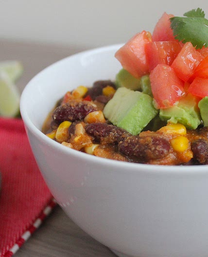 Sweet Potato Spiced Chili