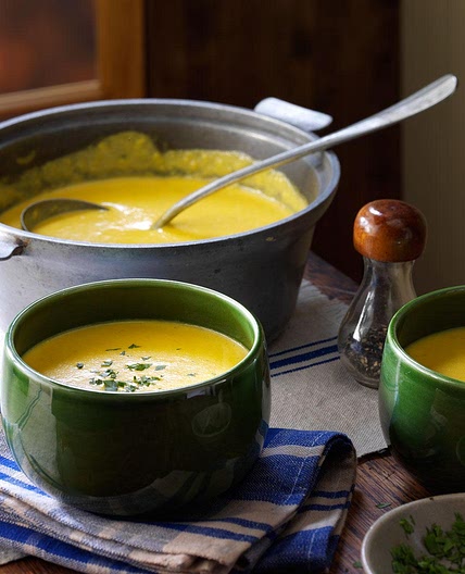 Cheddar, Corn & Potato Chowder