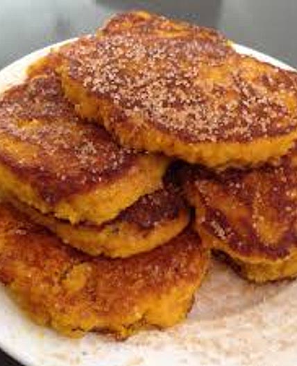 PUMPKIN FRITTERS