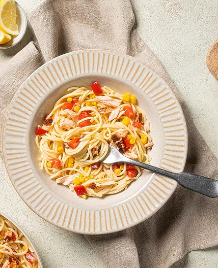 Cajun Salmon Pasta